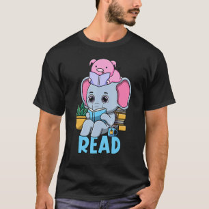 Camiseta Biblioteca de profesores Leer libro Club Cute Pigg