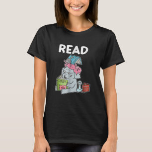 Camiseta Biblioteca de profesores Leer libro Club Piggie El