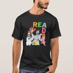 Camiseta Biblioteca de profesores Leer libro Club Piggie El