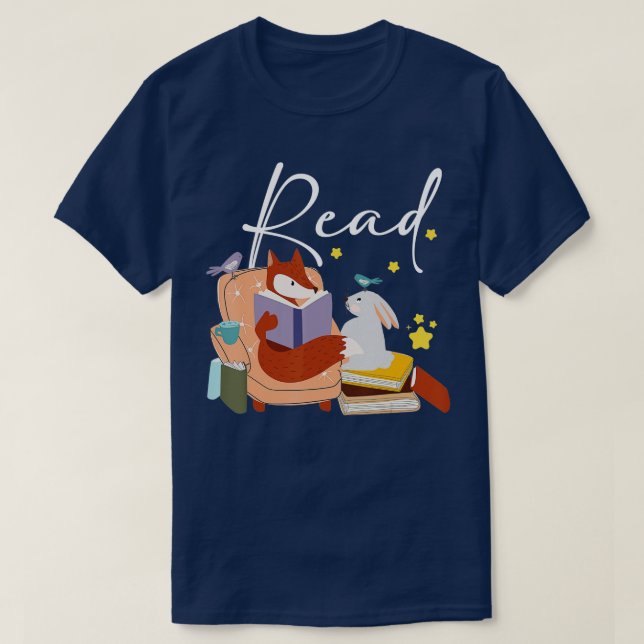 Camiseta Biblioteca de profesores Leer libro Club Piggie El (Diseño del anverso)