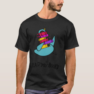 Camiseta Biblioteca de profesores Leer libros Mo Pigeon Lee