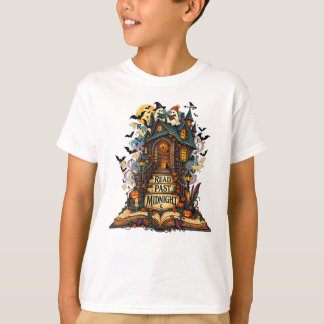 Camiseta Biblioteca Embrujada Lee Después de la Medianoche