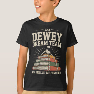 Camiseta Biblioteca Equipo De Sueño Montaña De Libros Funny