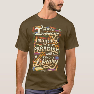 Camiseta Biblioteca es paraíso