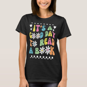 Camiseta Biblioteca Es un buen día para leer el libro Groov