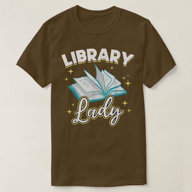 Camiseta Biblioteca Lady Library Lover (Diseño del anverso)