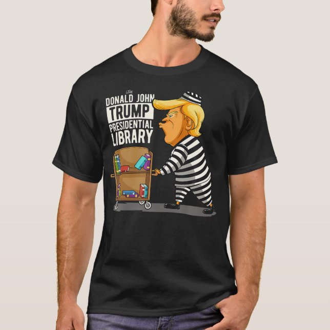 Camiseta Biblioteca Presidencial Trump (Anverso)
