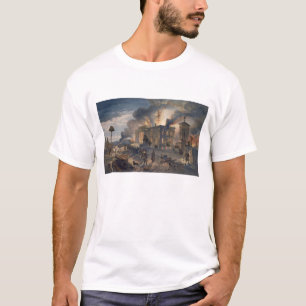 Camiseta Biblioteca pública y templo de los vientos, placa