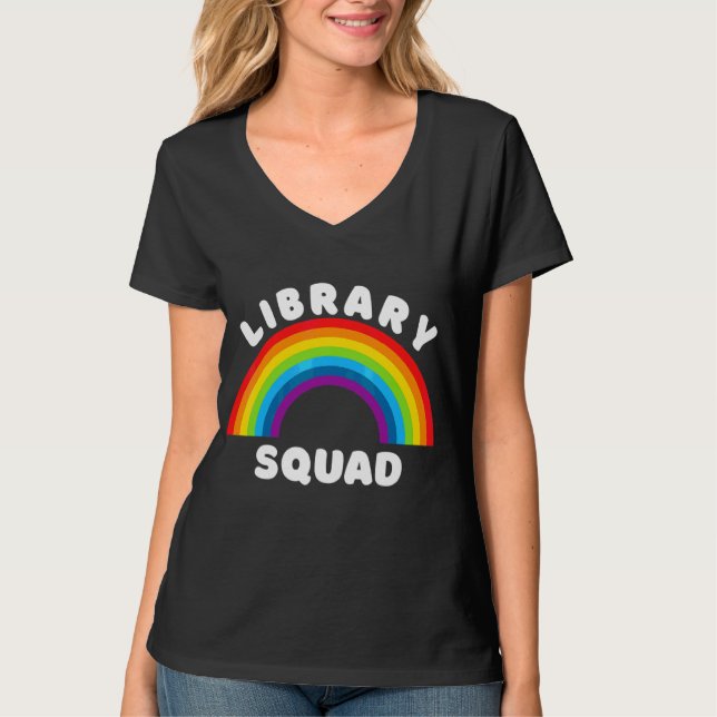 Camiseta Biblioteca Squad Fun Library Kindergarten Book 1 (Anverso)