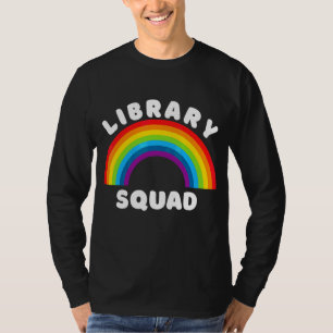 Camiseta Biblioteca Squad Fun Library Kindergarten Book 1