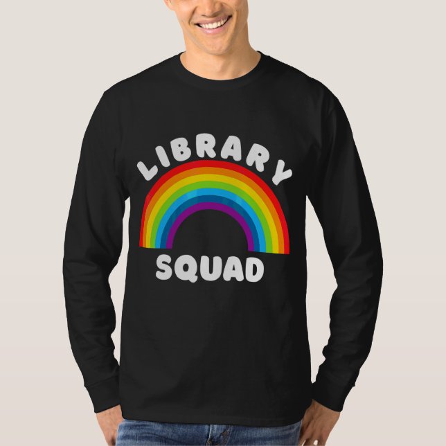 Camiseta Biblioteca Squad Fun Library Kindergarten Book 1 (Anverso)