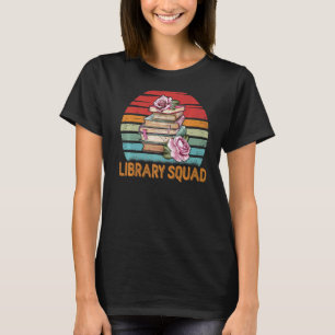 Camiseta Biblioteca Squad Librarian Bookworm Book Reading V