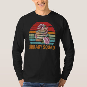 Camiseta Biblioteca Squad Librarian Bookworm Book Reading V