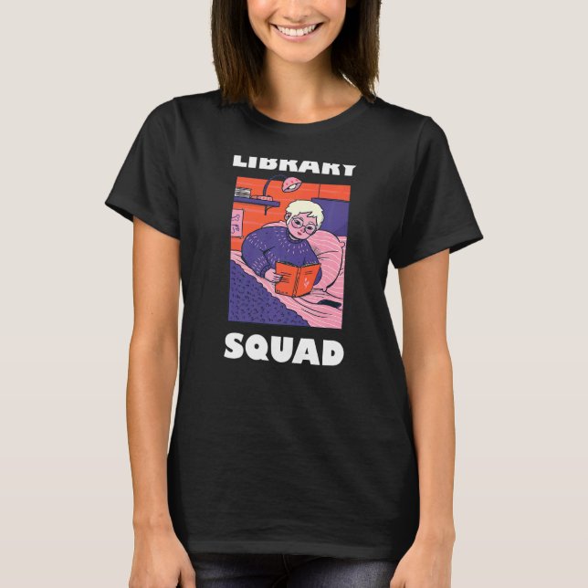 Camiseta Biblioteca Squad Premium 1 (Anverso)