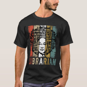 Camiseta Bibliotecarias afroamericanas historiadoras negras