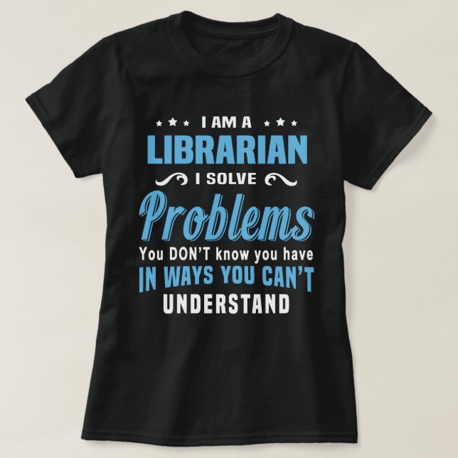 Camiseta Bibliotecario (Diseño del anverso)