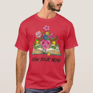 Camiseta Bibliotecario amante de libros cultiva tu mente le
