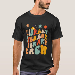 Camiseta Bibliotecario de la tripulación de la biblioteca P