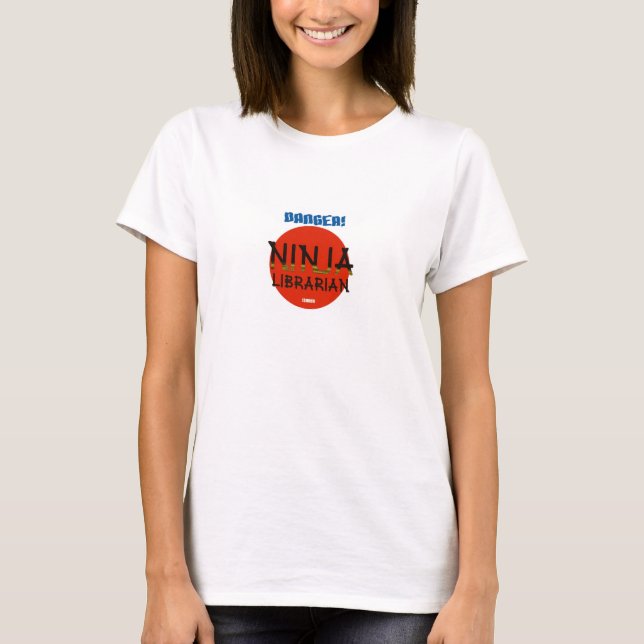 Camiseta Bibliotecario de Ninja (Anverso)