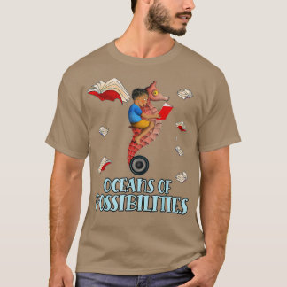 Camiseta Bibliotecario de Summer Leading 2022 sobre los océ