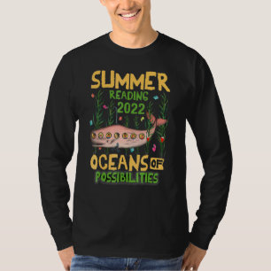 Camiseta Bibliotecario De Summer Reading 2022 Oceans Of Pos