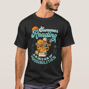 Camiseta Bibliotecario De Summer Reading 2022 Oceans Of Pos