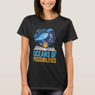 Camiseta Bibliotecario De Summer Reading 2022 Oceans Of Pos
