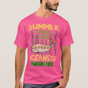 Camiseta Bibliotecario De Summer Reading 2022 Oceans Of Pos