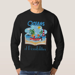 Camiseta Bibliotecario De Summer Reading 2022 Oceans Of Pos