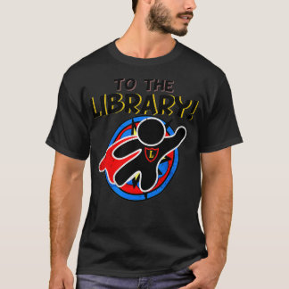 Camiseta Bibliotecario De Superheroína Molesta Cómic Con Sa