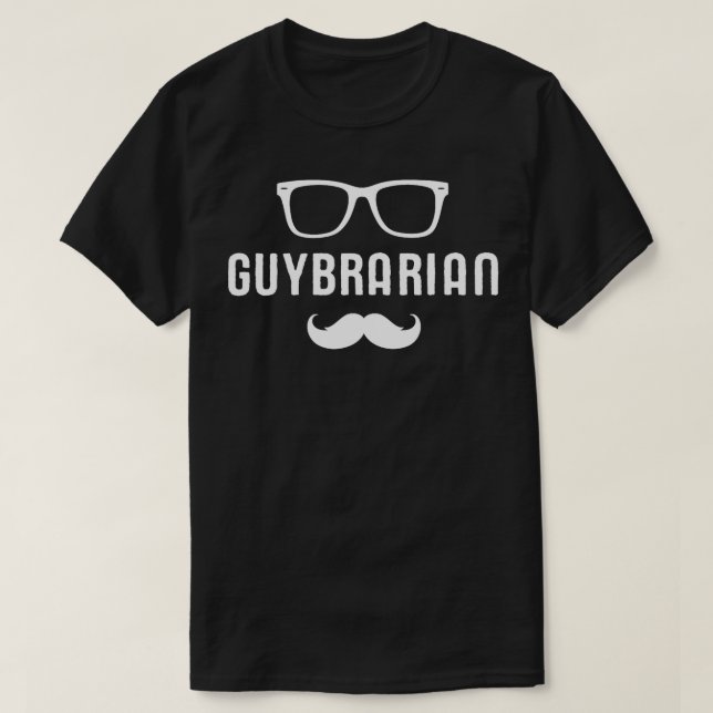 Camiseta Bibliotecario divertida de los hombres guirlandese (Diseño del anverso)