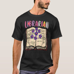 Camiseta Bibliotecario El Motor De Búsqueda Biblioteca Libr