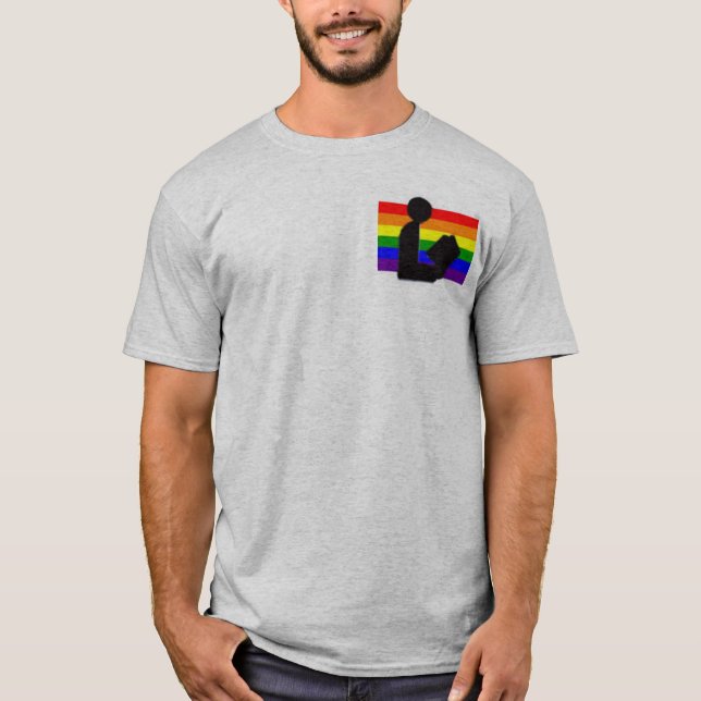 Camiseta Bibliotecario gay (Anverso)