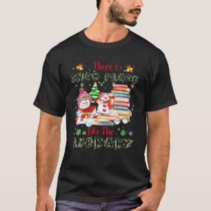 Camiseta Bibliotecario Hay Lugar De Nieve Como La Bibliotec