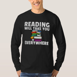 Camiseta Bibliotecario Lector de Libros Gusano de Libros Ma