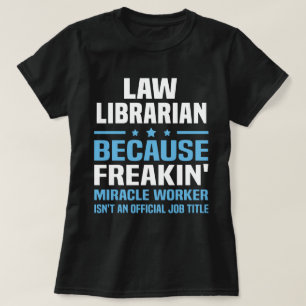 Camiseta Bibliotecario legal
