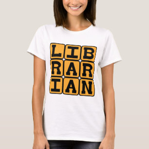 Camiseta Bibliotecario, Maestro de Libros