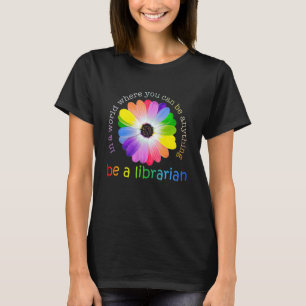 Camiseta Bibliotecario Primer Día De Escuela Ustedes Van A 