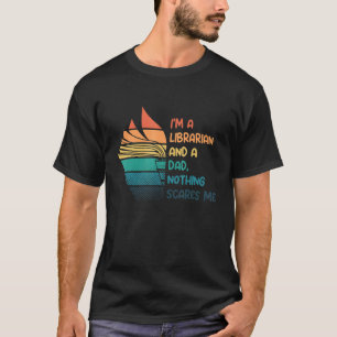 Camiseta Bibliotecario y padre de los hombres