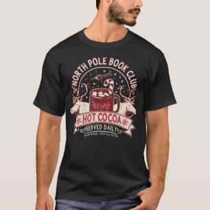Camiseta Bibliotecas de renos de cacao caliente del club de