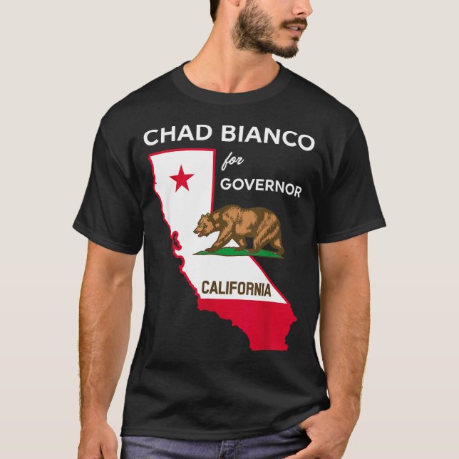 Camiseta Bicanco 2026 Chad Bianco For Governor Of Californi (Anverso)