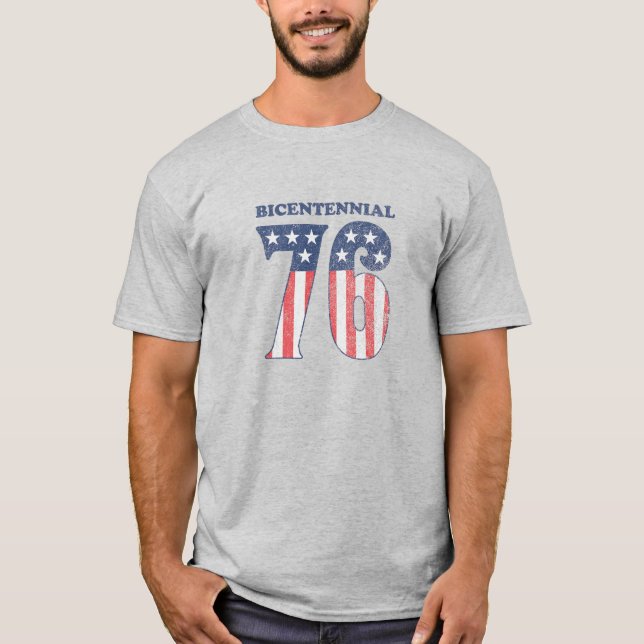 Camiseta Bicentenario 76 (desvanecido) (Anverso)