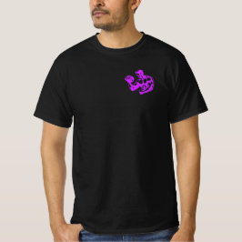 Camiseta Bicep Curl Minimalist Gym - Purple Fitness Design