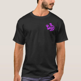 Camiseta Bicep Curl Minimalist Gym - Purple Fitness Design