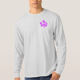 Camiseta Bicep Curl Minimalist Gym - Purple Fitness Design