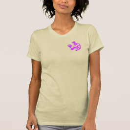 Camiseta Bicep Curl Minimalist Gym - Purple Fitness Design