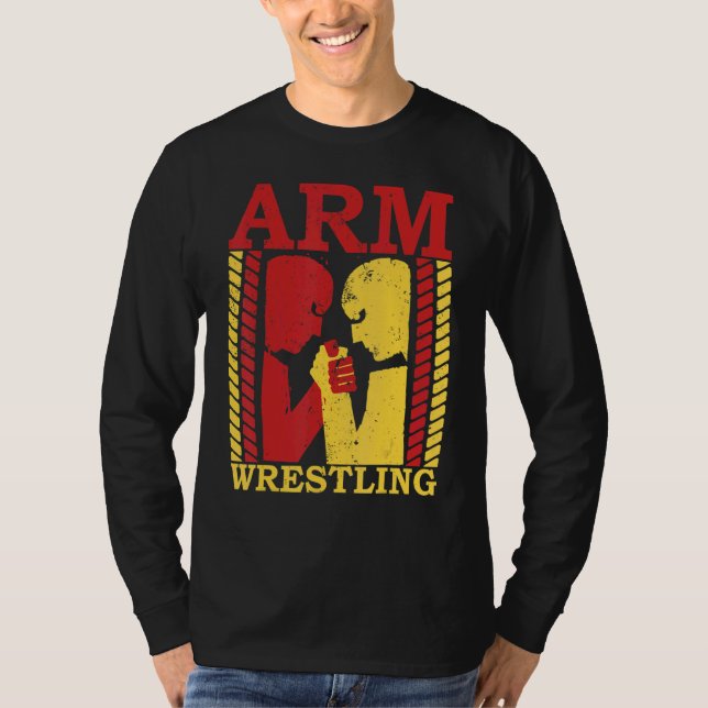 Camiseta Biceps de pulsera para atleta de lucha armada de l (Anverso)