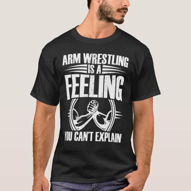 Camiseta Biceps de pulsera para atleta de lucha armada de l (Anverso)