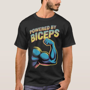 Camiseta Biceps Ganancias Divertido Humor Gimnasio Impreso 