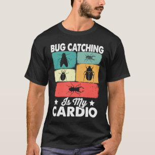 Camiseta Bicho Ciencia de insectos Atrapar bichos es mi c